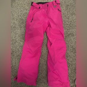 Hot Pink Skii Pants